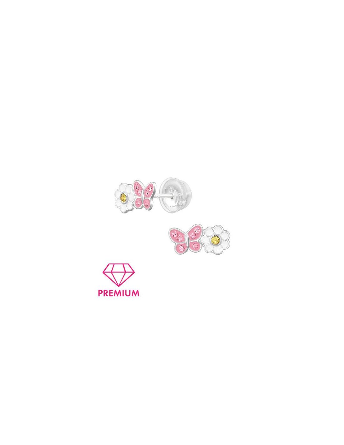Aros para niñas Daisy Flower With...