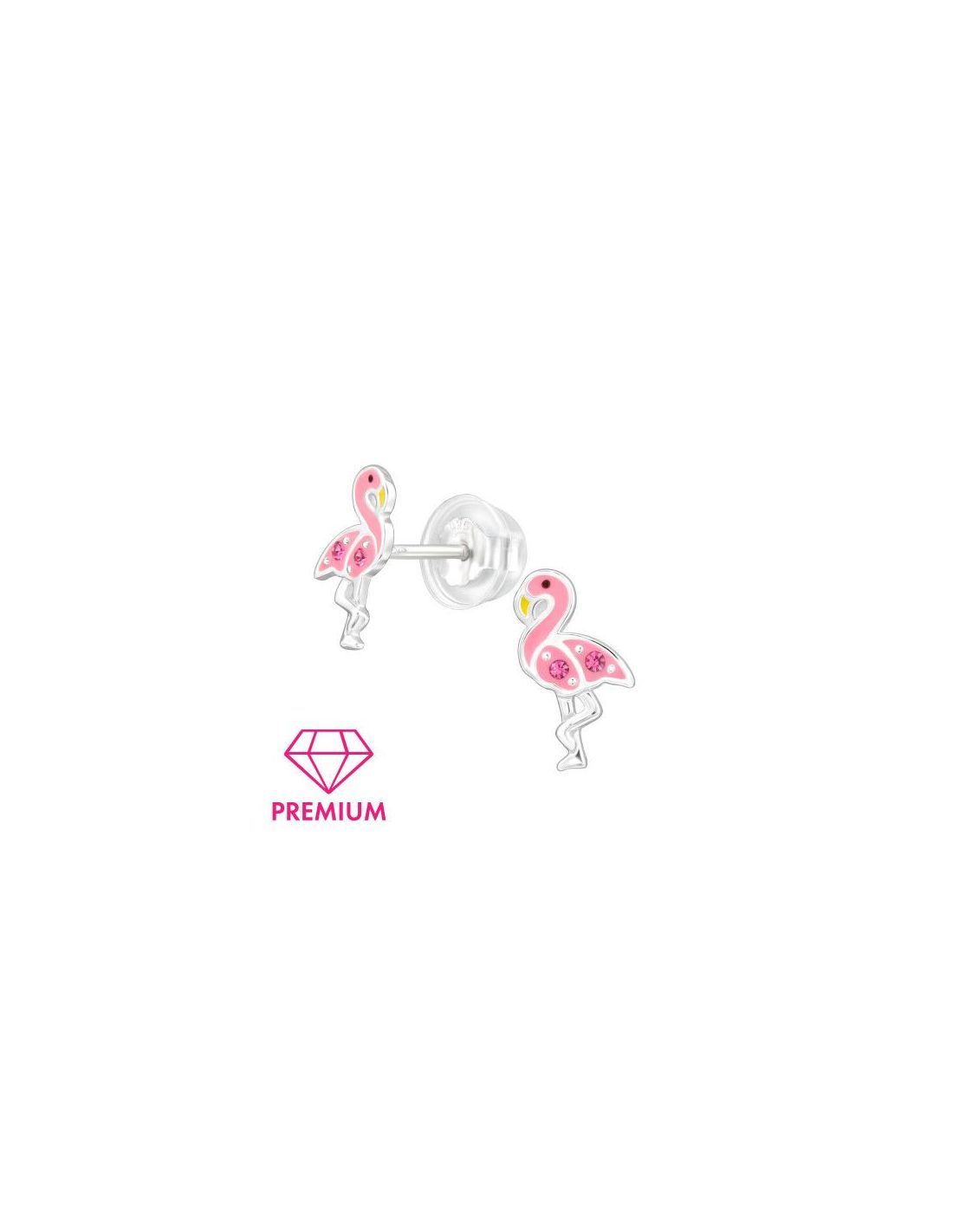 Aros para niñas Flamingo - 5.3 mm x...