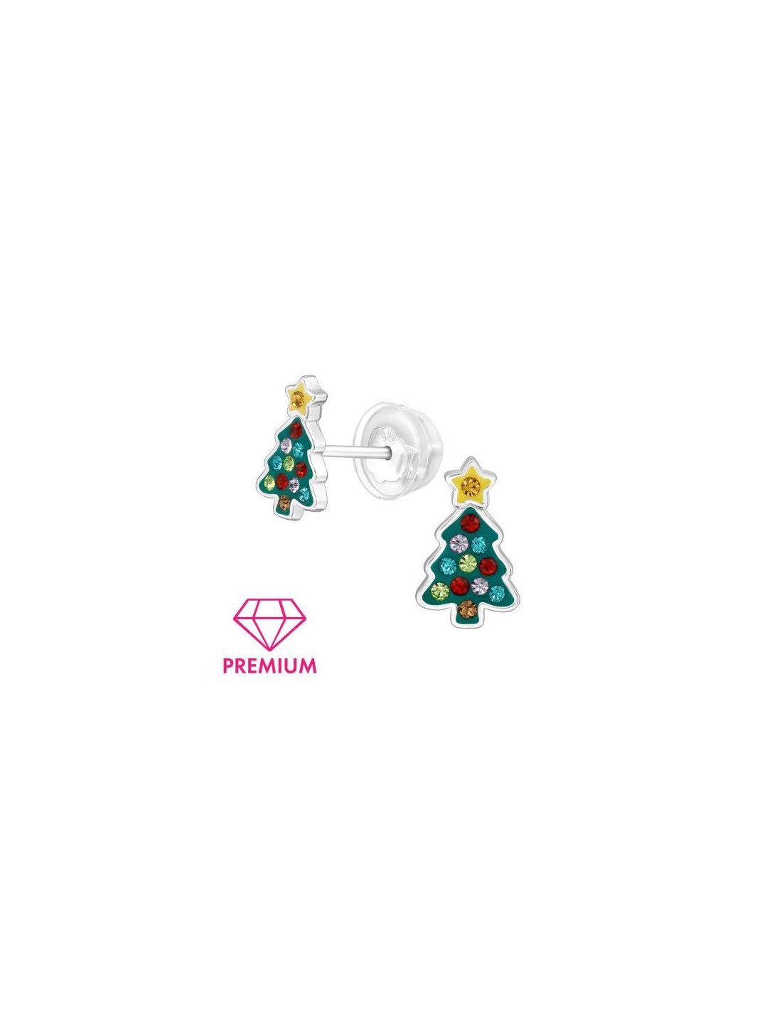 Aros para niñas Christmas Tree - 5.9...