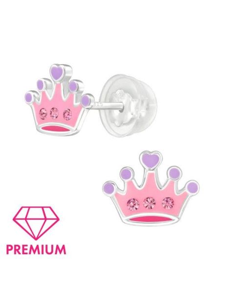 Aros para niñas Crown - 9.1...