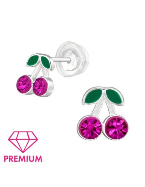 Aros para niñas Cherry -...