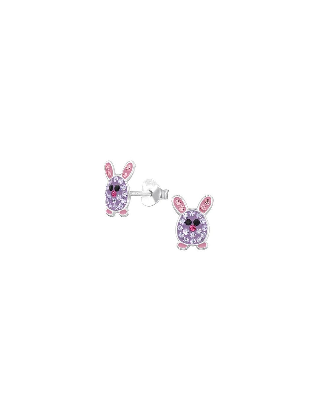Aros para niñas Rabbit - 7 mm x 9 mm