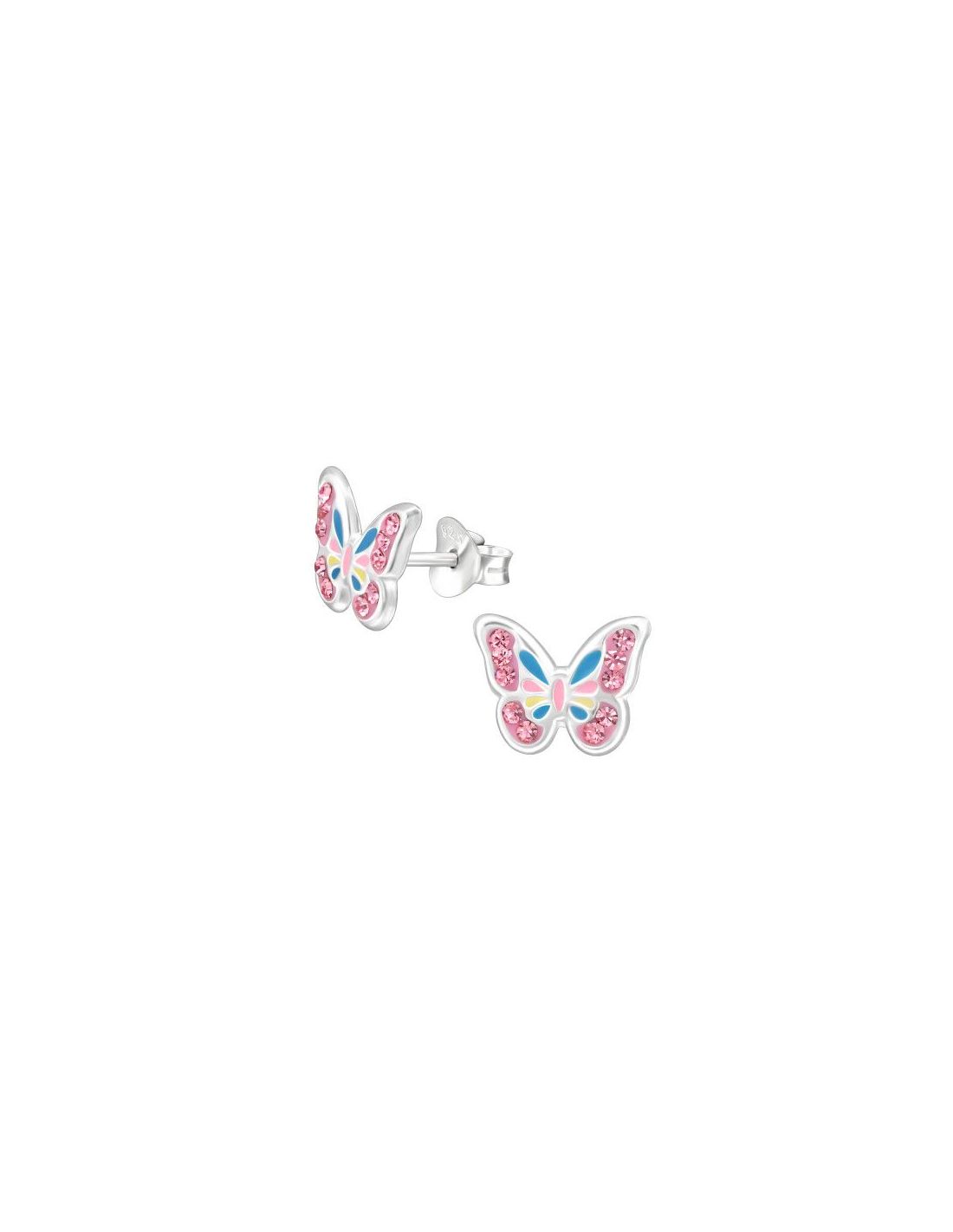 Aros para niñas Butterfly - 9.1 mm x...