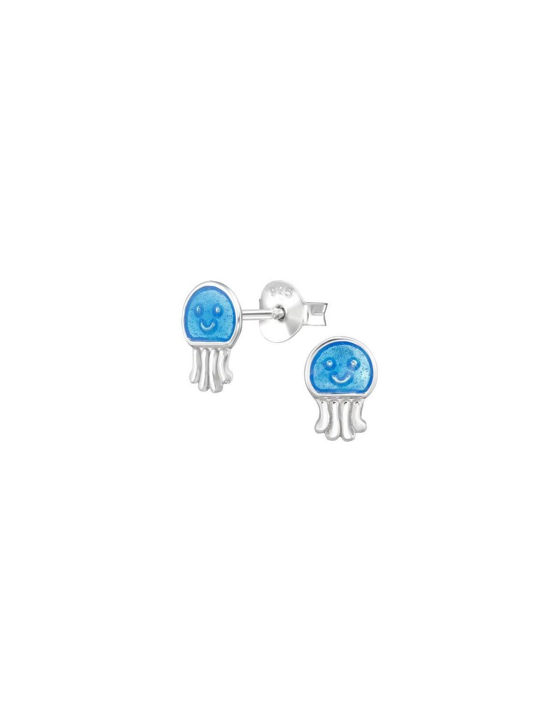 Aros para niñas Jellyfish - 6 mm x 8 mm