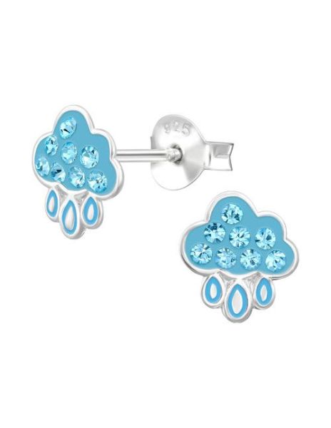 Aros para niñas Raincloud -...