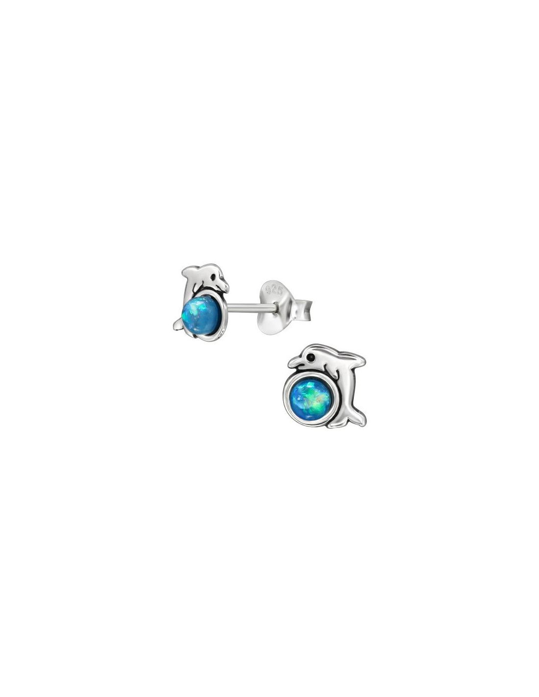 Aros para niñas 7Mm Dolphin - 6 mm x...