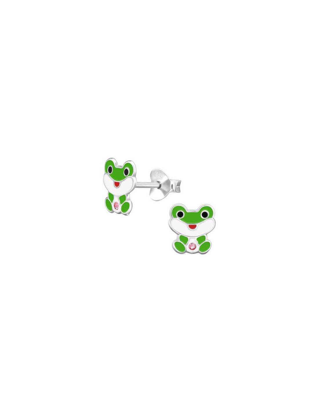 Aros para niñas 7Mm Frog - 7 mm x 7 mm